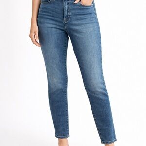 Talbots Slim Ankle Jeans Women’s Size 8P. Denim Stretch Mid Rise